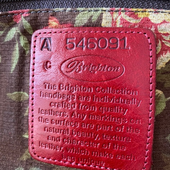 ❤️SOLD❤️Vintage Brighton Red Croc Embossed Handbag - Picture 11 of 12